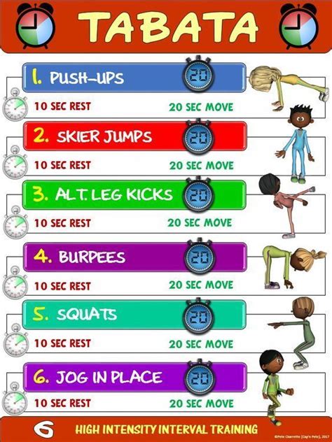 tabata exercises for kids